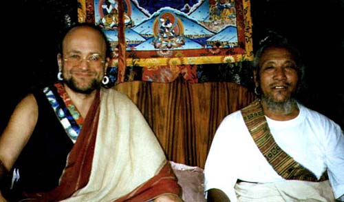 Ngak’chang Rinpoche mit Künzang Dorje Rinpoche