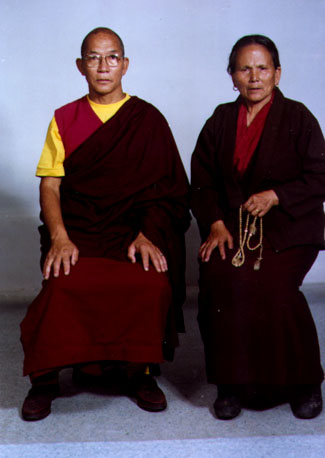 Lödrö Rinpoche & Nyi-da Wangmo