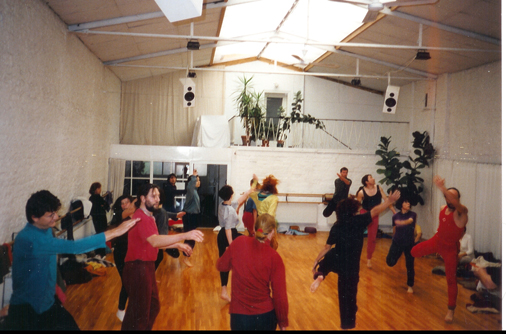 Dancing Garuda exercise