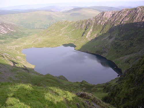 Craft retreat expedition: the view of Llyn Cau was magnificent